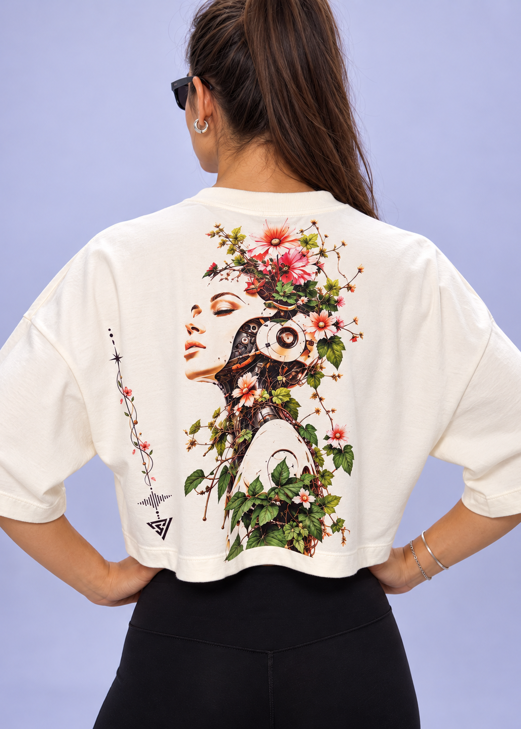 FLORA — Cropped Oversized