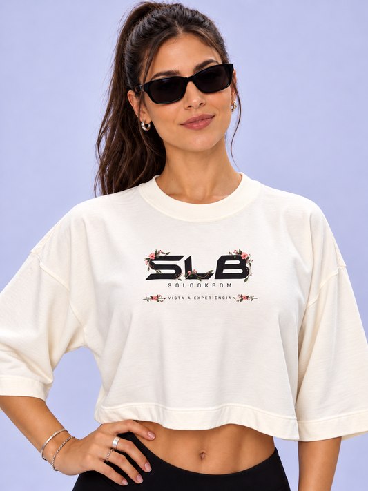 FLORA — Cropped Oversized