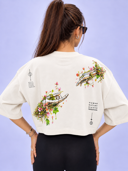 RESONANCE — Cropped Oversized