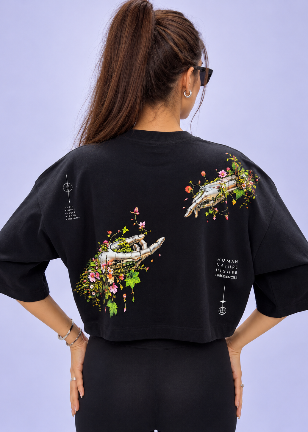 RESONANCE — Cropped Oversized