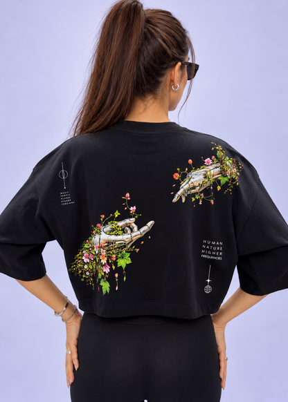 RESONANCE — Cropped Oversized
